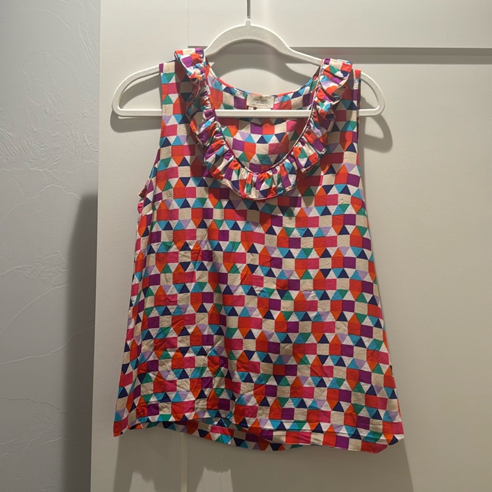 Kate Spade Tank Top Silk Blouse